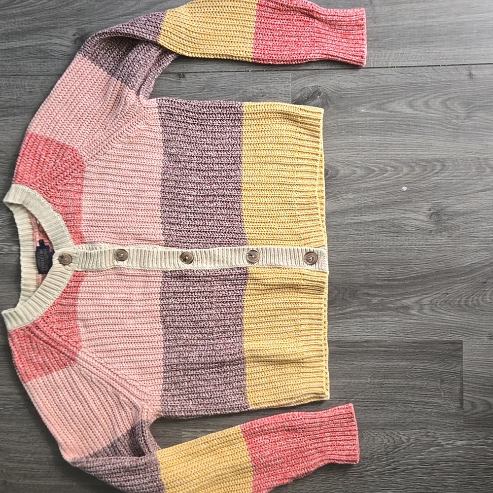 Pendleton Womens's Mae Striped Button Cardigan Si… - image 7